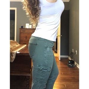 Army Green Jeans